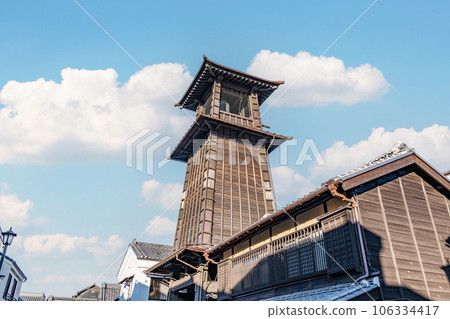 埼玉縣川越市 藏造街道的象徵“時之鐘” 埼玉縣川越市 藏造街道的象徵“時之鐘” 106334417