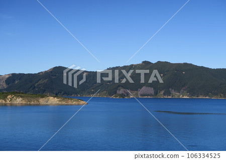 新西蘭庫克海峽夏洛特皇后灣 106334525