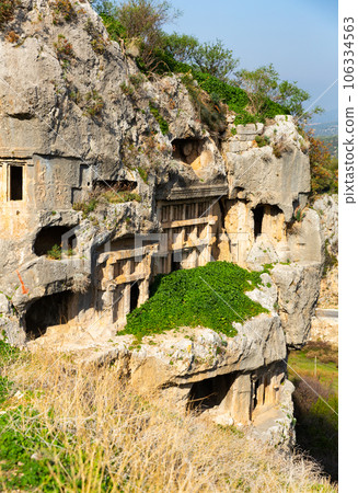Tlos stone tombs settlement Tlos stone tombs settlement 106334563
