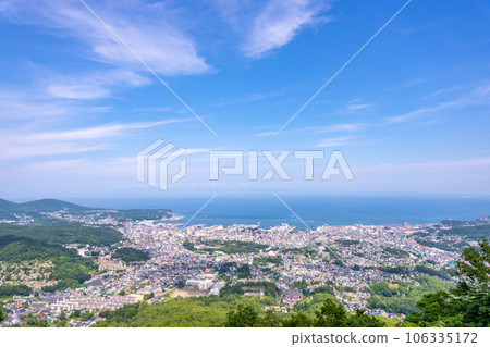 天狗山索道屋頂展望台 從天狗露台眺望小樽市景 106335172