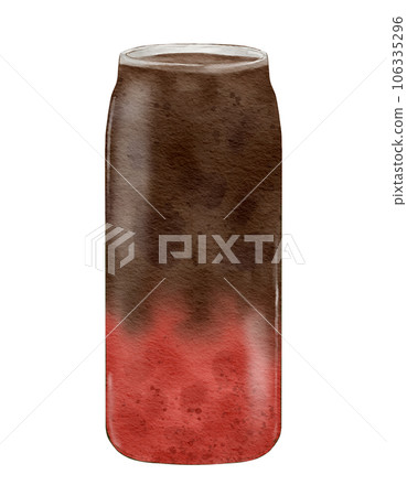 Watercolor strawberry chocolate watercolor illustration isolated element Watercolor strawberry chocolate watercolor illustration isolated element 106335296