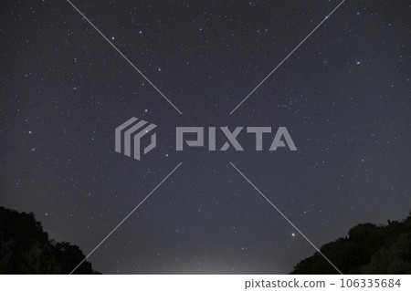 Winter Starscape Rising Big Dipper 106335684