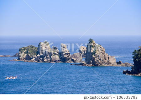 The sea near Roadside Station Nango The sea near Roadside Station Nango 106335792