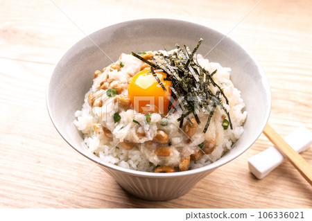 納豆碎飯碗 106336021