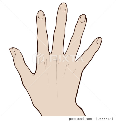Male hand 106336421