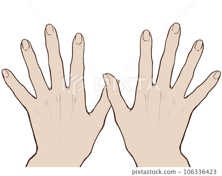 Men's hands 106336423