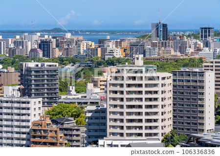 《福岡縣》福岡市風光（取自南公園） 106336836