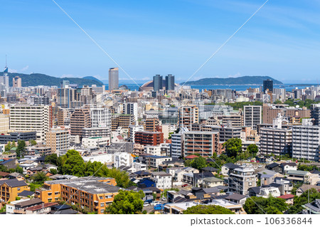 《Fukuoka Prefecture》 Scenery of Fukuoka City (taken from Minami Park) 《Fukuoka Prefecture》 Scenery of Fukuoka City (taken from Minami Park) 106336844