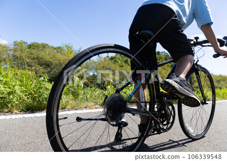 child riding a road bike 106339548