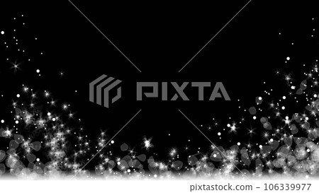 Background material twinkle stardust black Background material twinkle stardust black 106339977