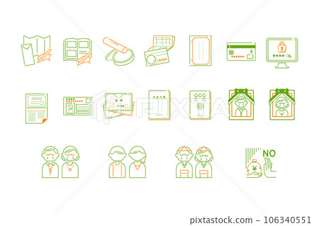 父代和子代情況下的重要文檔圖標 106340551