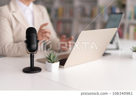 Women having an online meeting Women having an online meeting 106340961