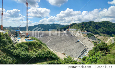 建設中的南馬大壩 106341053