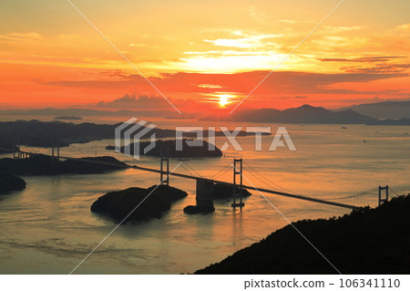 [愛媛縣] 來島海峽大橋（島波海道） 106341110