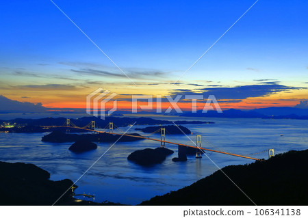 [愛媛縣] 來島海峽大橋 (島波海峽) 燈飾 106341138