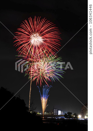 Firework image of Tokyo Tama River Firework image of Tokyo Tama River 106341446