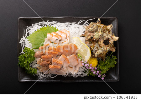 [Produced in Aomori Prefecture] Sazae Sashimi 106341913