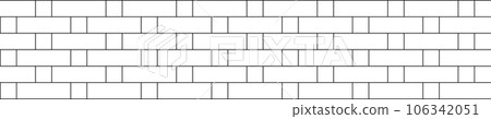 Rectangle and square tiles horizontal background. Brick wall. Kitchen backsplash. Toilet, shower or bathroom ceramic texture. Pavement layout Rectangle and square tiles horizontal background. Brick wall. Kitchen backsplash. Toilet, shower or bathroom ceramic texture. Pavement layout 106342051