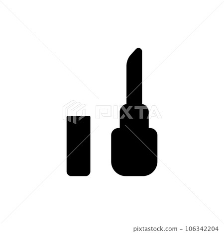 lipstick icon vector lipstick icon vector 106342204