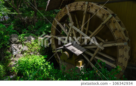 Water wheel of Jindaiji water car hall 106342934