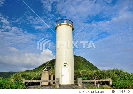 Amami Oshima Imaizaki lighthouse summer scenery Amami Oshima Imaizaki lighthouse summer scenery 106344200