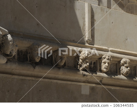 St James cathedral in Sibenik, world heritage site in Croatia St James cathedral in Sibenik, world heritage site in Croatia 106344585