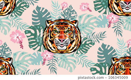 Tiger pattern 5 106345009