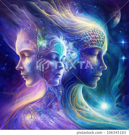 思想世界諸神的插畫藝術(AI生成圖像) 思想世界諸神的插畫藝術(AI生成圖像) 106345183