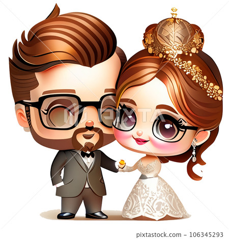 Congratulate newlywedsAI-generated content 106345293