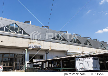 埼玉縣草加市新田站西口周邊景觀 106345563