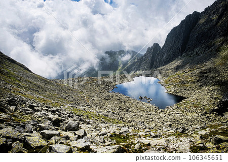 Wahlenbergove tarn, Furkotska valley, High Tatras mountain, Slovakia 106345651