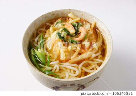 蝦炸天婦羅烏冬面 蝦炸天婦羅烏冬面 106345851