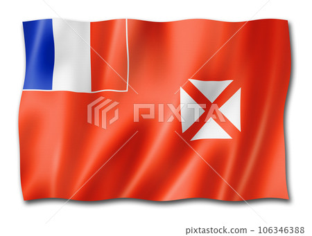 Wallis and Futuna flag, Overseas Territories of France Wallis and Futuna flag, Overseas Territories of France 106346388