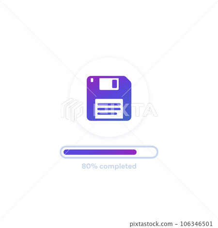 backup or copy files design with progress bar 106346501