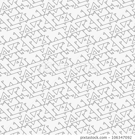 Seamless geometric pattern. 106347092