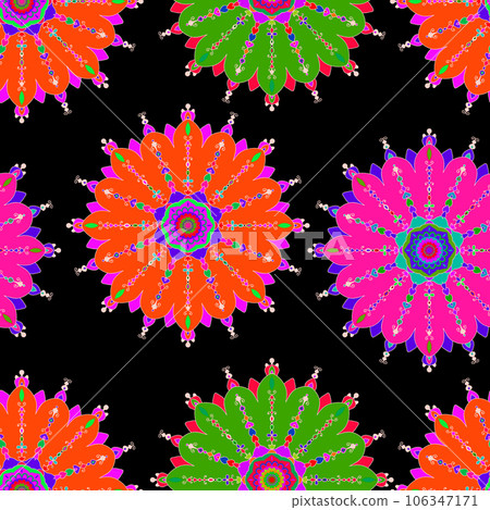Floral seamless background 106347171