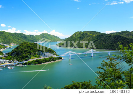 岡山縣備前市日瀨市的風景 岡山縣備前市日瀨市的風景 106348383