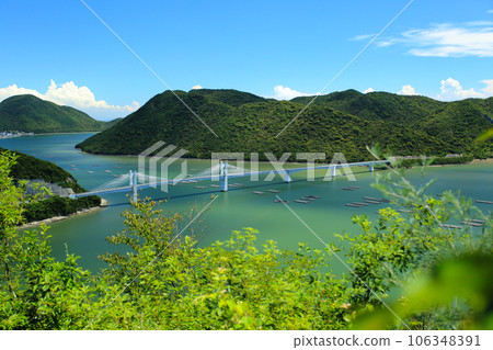 岡山縣備前市日瀨市的風景 岡山縣備前市日瀨市的風景 106348391