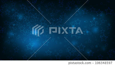Star universe blue HD background, Stardust in deep universenglow light wallpaper, Milky way galaxy, Vector Illustration. 106348597