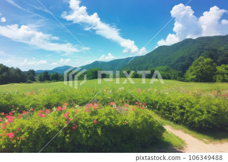 《AI影像》高原花田 《AI影像》高原花田 106349488
