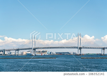 [Kanagawa Prefecture] Yokohama Bay Area Bay Bridge 106352141