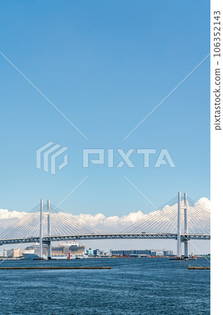 [Kanagawa Prefecture] Yokohama Bay Area Bay Bridge 106352143