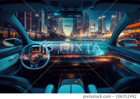 Innovative Car Dashboard 106352492