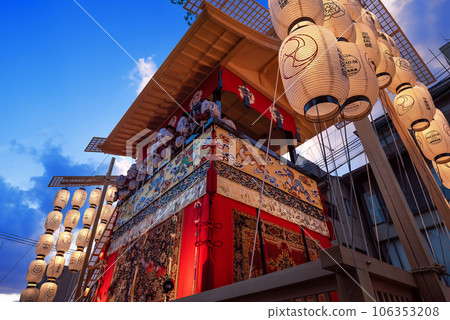 祗園節原子節復興高山和祗園音樂 祗園節原子節復興高山和祗園音樂 106353208