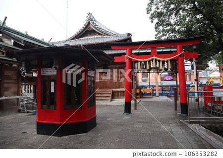 Oinari Inari Ochiyobo Inari 商業繁榮之神 商業繁榮之神 岐阜縣海津郡新年拜訪耙子 106353282