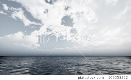 morning fog over the sea 106355222