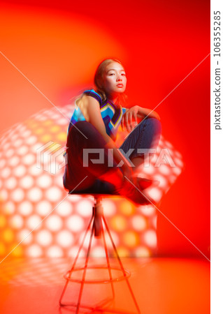 Mode and chic fashion image of women 106355285