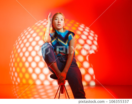 Mode and chic fashion image of women Mode and chic fashion image of women 106355337