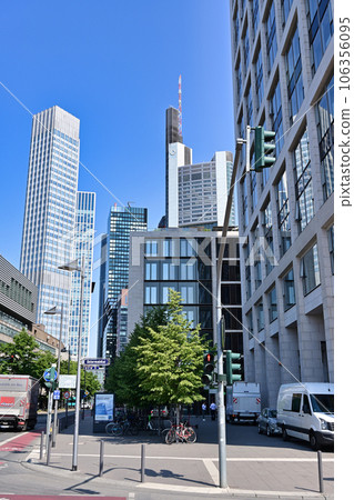 Frankfurt city skyscrapers/Frankfurt am Main, Germany 106356095