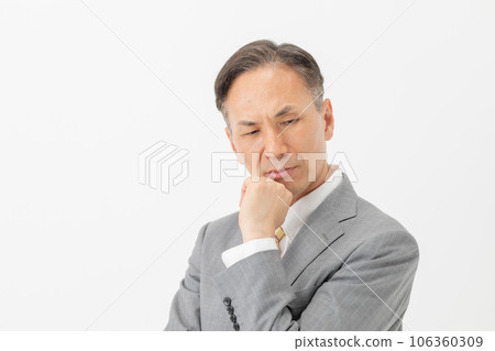 businessman thinking businessman thinking 106360309